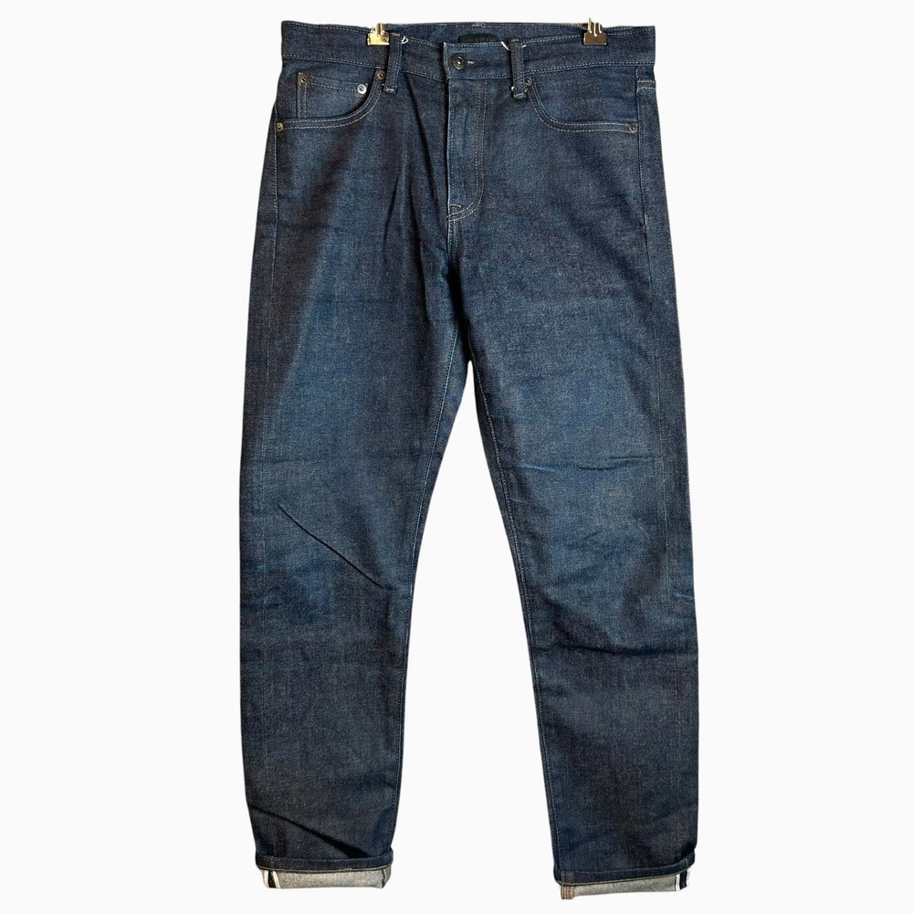 Uniqlo Selvedge Slim Fit Jeans Mens 29x28 (Was 29x32) Dark Indigo Blue